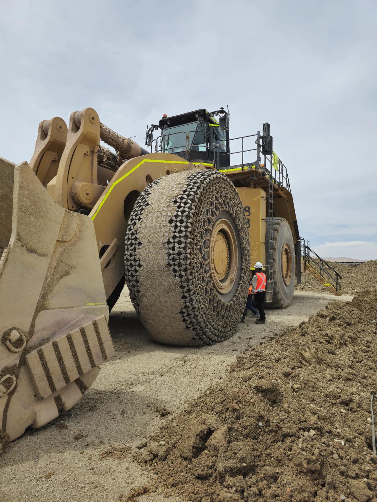 Cargador frontal gigante